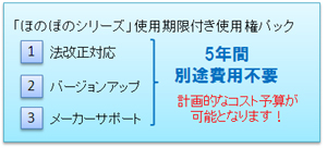 ほのぼの５年保守